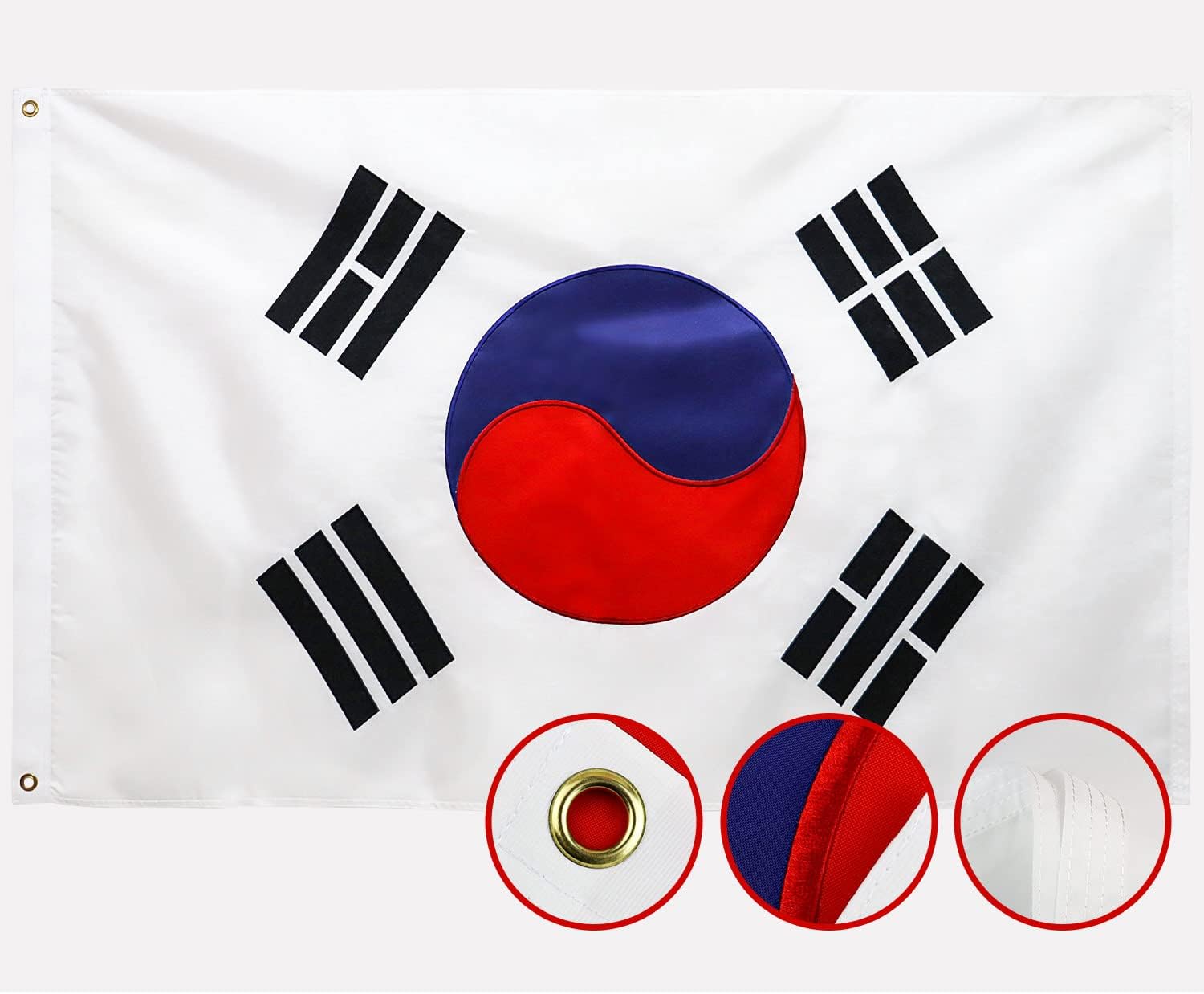 罗平韩国国旗 3x5ft
